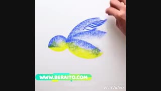 آموزش نقاشی با پاستل روغنی و مداد شمعی