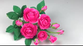 خرید فیلم آموزش ساخت گل رز کاغذی
