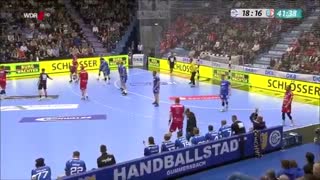 دیدار تیم های هندبال هندبال گومرزباخ و ارلانگن در  بوندسلیگای آلمان2018/19