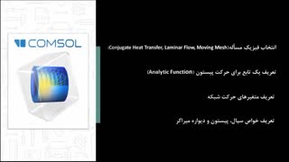 مدلسازی میراگر سیالی در نرم افزار COMSOL