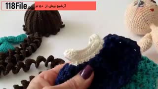 بافت عروسک های زیبای دخترانه
