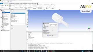 مدل سازی کاوتاسیون از طریق یک روزنه در ansys fluent