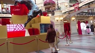 ساعت وجواهرات لاکچری کارتیه در گوم سنتر مسکو