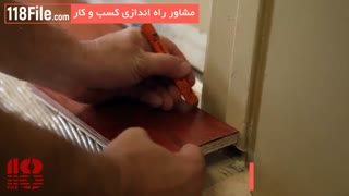 نحوه اتصال پارکت های کنده شده