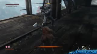 مبارزه با مینی باس Armored Warrior در Sekiro: Shadows Die Twice