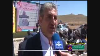 کلنگ زنی مسجد مسکن مهر فرادنبه