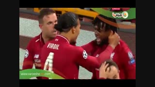 گل غافگیر کننده لیورپول به بارسلونا