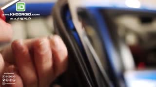 شیشه لچکی خودرو