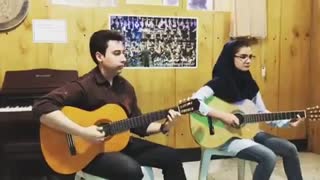 اجرای زیبای کلاسی در آموزشگاه موسیقی شورانگیز اصفهان