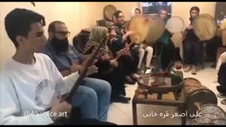 تنبور نوازی- علی اصغر قره خانی