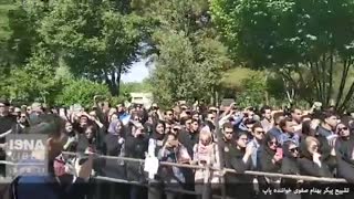 تشییع پیکر بهنام صفوی