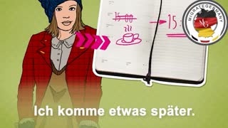 عبارات مرتبط با لغو کردن قرار به زبان آلمانی - migrategermany