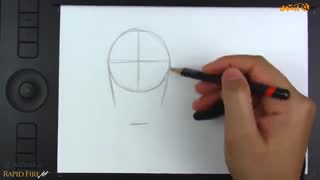 طراحی حالات مختلف چهره مرد
