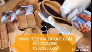 رنگ ظروف چوبی