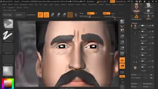 Sattarkhan Face Modeling : آموزش ساخت چهره ستارخان