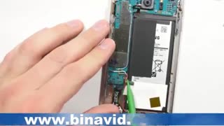 روش باز و بسته کردن تعویض تاچ و LCD گالکسی S7 Edge