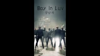 300 میلیونی شدن موزیک ویدیو Boy In Luv از بی تی اس