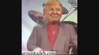Funny dancing trump with Iranian songs