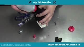 آموزش شارژ کارتریج پرینتر زیراکس