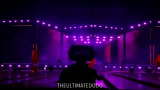 اجرای فوق العاده ی  idol از بی تی اس در کنسرت speak yourself لس آنجلس(BTS/fancam/concert)