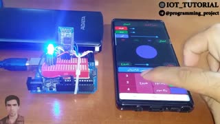 کنترل زمان بندی شده پیشرفته LED RGB
