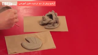 آموزش مجسمه قورباغه زبان دراز