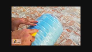 آموزش ساخت گلدان سیمانی