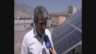 پنل خورشیدی در منازل مردم