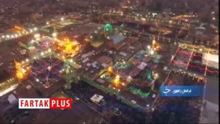 میلیون‌ها دل عاشق در مسیر آسمانی حرم