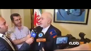 صحبت های ظریف در بدو ورود به نیویورک