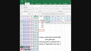 تابع Countifs در اکسل [ مثال ]