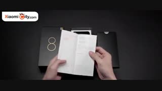 جعبه گشایی گوشی موبایل Mi 8 Pro