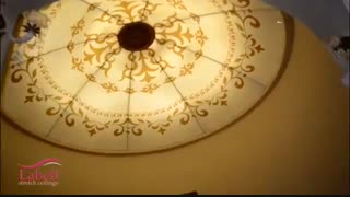 با اجرای سقف حجمی لابل در هتل کریاس پالاس میبد.