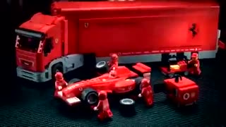 لگو اسباب بازی کامیون فراری