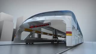 اتوبوس های تونل واربرای دنیای فردا-معضل ترافیک وآلودگی هوا را رفع میکنند