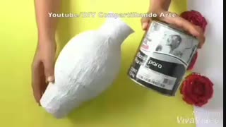 ساخت کوزه باوسایل دور ریز