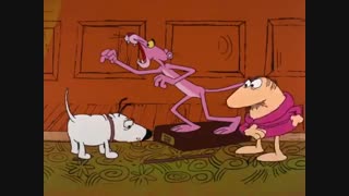 کارتون پلنگ صورتی