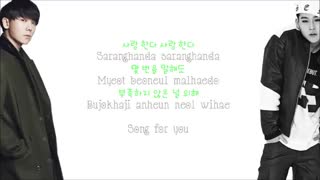 Junggigo Feat. Jooheon _ Monsta X - Similar (Decalcomanie) MASK OST Lyrics