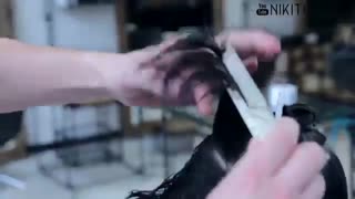 آموزش مدل کوتاهی مو خلاقانه- مومیس مشاور و مرجع تخصصی مو