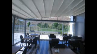 حقانی 09380039391-سقف متحرک فوت کورت-سقف بازشونده کافه رستوران