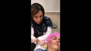 درمان لک با مزوتراپی جراحی گوش