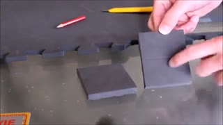 آموزش برش کفپوش تاتامی