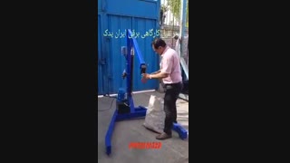 جرثقیل کارگاهی با یکسال ضمانت