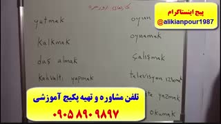 آموزش لغات ، گرامر و مکالمه زبان ترکی استانبولی در 2 ماه با استاد 10 زبانه (استاد علی کیانپور)