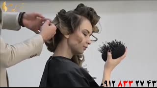 کلیپ چند مدل شینیون مو متناسب با رنگ مو