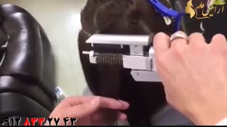 کلیپ جدیدترین روش اکستنشن مو با دستگاه مخصوص