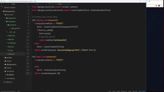 Django Tutorial #21 - Login Form