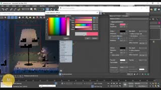 آموزش متریال سازی در پلاگین V-Ray -جلسه بیست و پنجم آموزش رایگان