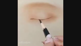 آموزش نقاشی چشم کره ای حرفه ای