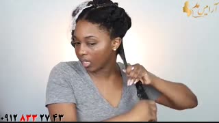 کلیپ مراحل فر کردن مو در خانه بدون نیاز به حرارت